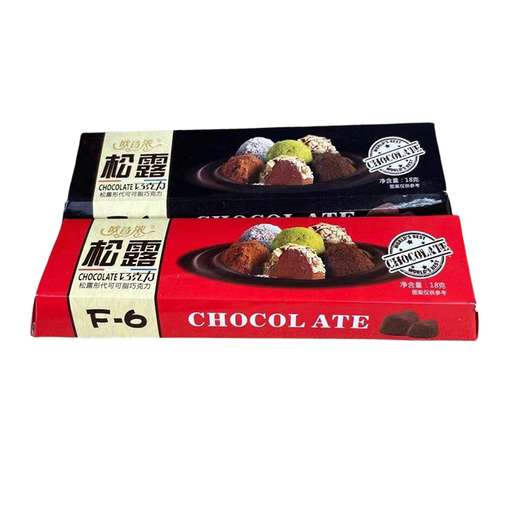 Chocolate Truffles box paper packaging card