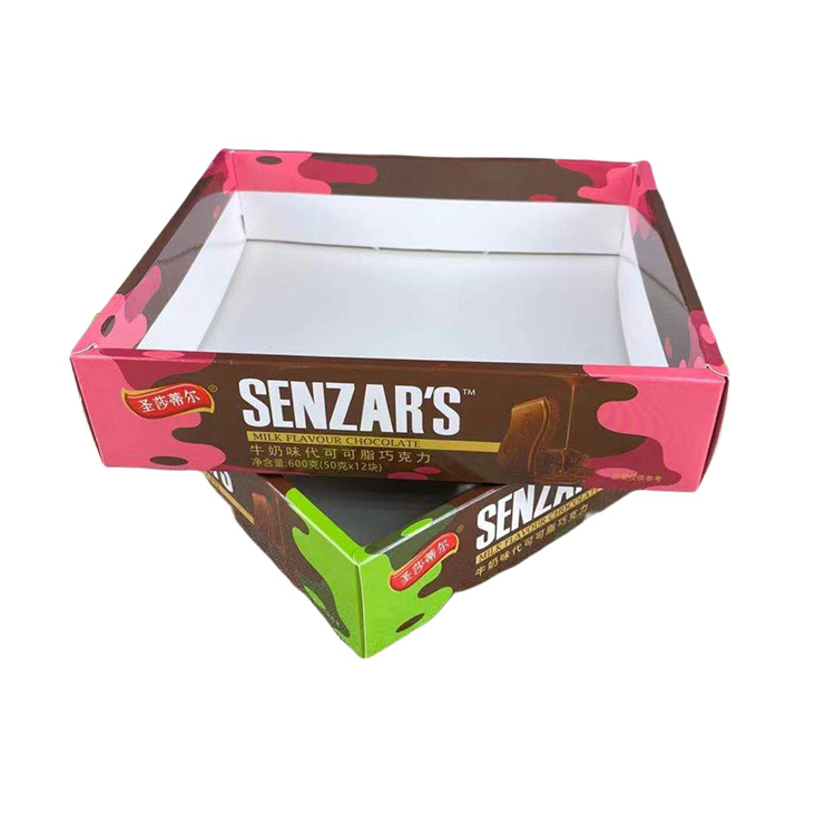 Chocolate box paperboard folding carton