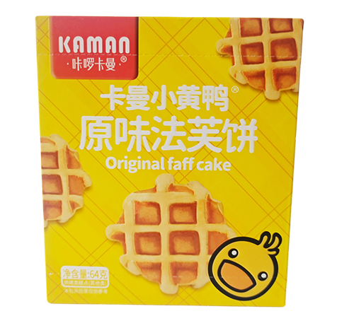 Waffles cookies paperboard folding carton